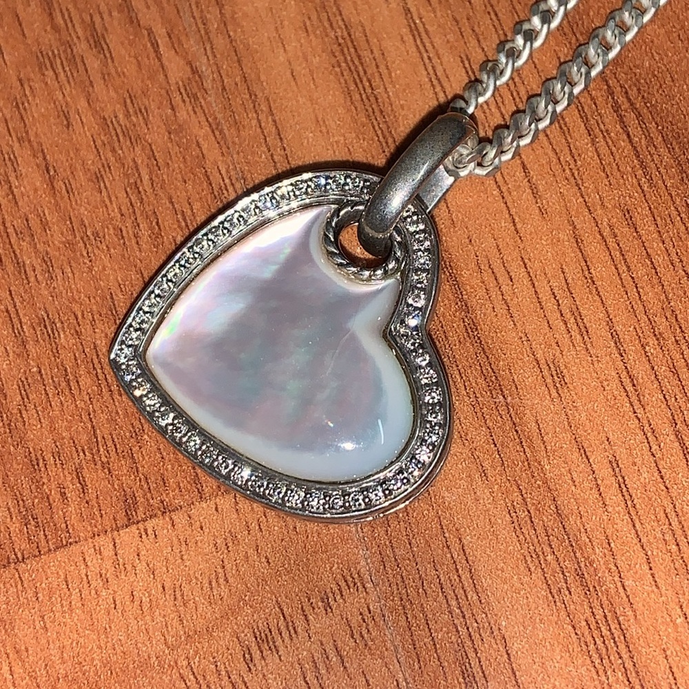 Authentic David Yurman Elements Heart Amulet - image 4